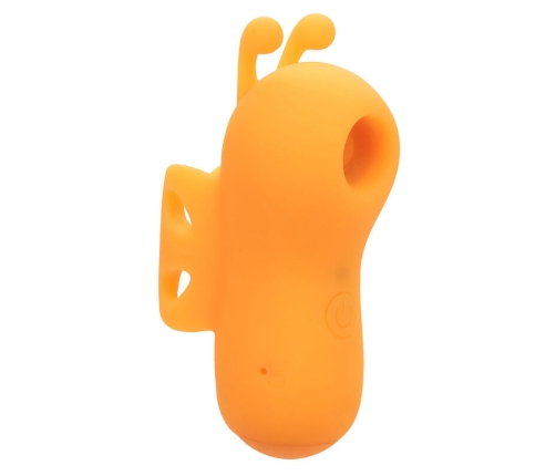 CALEXOTICS - NEON VIBES THE BUZZING VIBE FINGER STIMULATOR 10 VIBRATIONS ORANGE