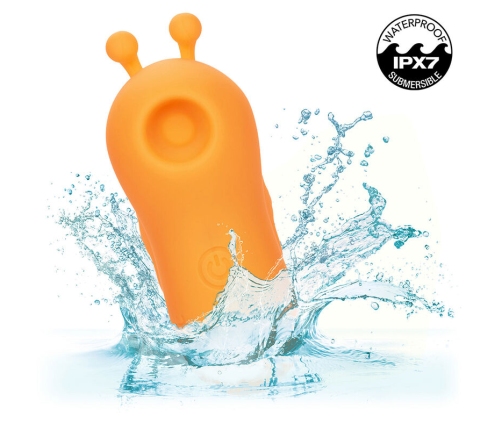 CALEXOTICS - NEON VIBES THE BUZZING VIBE FINGER STIMULATOR 10 VIBRATIONS ORANGE