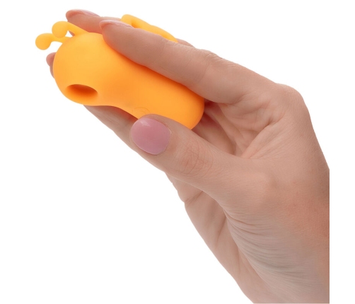 CALEXOTICS - NEON VIBES THE BUZZING VIBE FINGER STIMULATOR 10 VIBRATIONS ORANGE