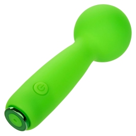 CALEXOTICS - NEON VIBES THE BUBBLY VIBE MINI MASSAGER 10 VIBRATIONS GREEN CALEXOTICS - NEON VIBES THE BUBBLY VIBE MINI MASSAGER 10 VIBRATIONS GREEN