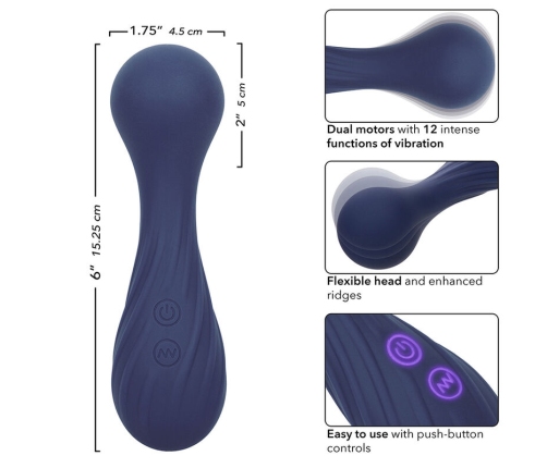 CALEXOTICS - CHARISMA TEMPTATION MASAJEADOR 12 FUNCIONES MORADO