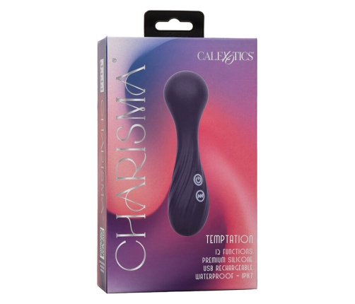 CALEXOTICS - CHARISMA TEMPTATION MASAJEADOR 12 FUNCIONES MORADO