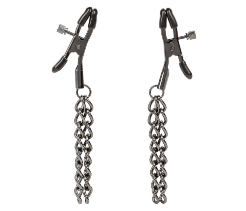 CALEXOTICS - EUPHORIA PINZAS PEZONES CON CADENA 14,5 CM