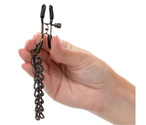 CALEXOTICS - EUPHORIA PINZAS PEZONES CON CADENA 14,5 CM