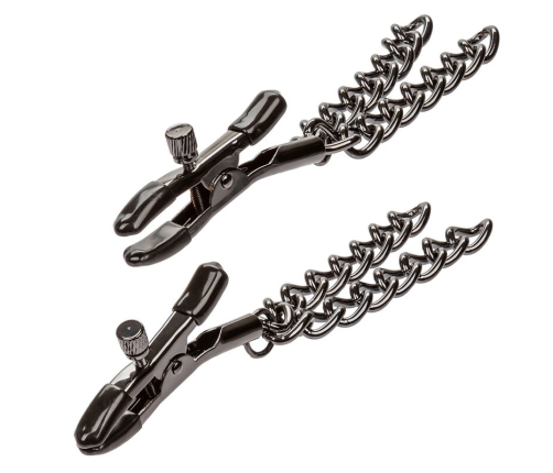 CALEXOTICS - EUPHORIA PINZAS PEZONES CON CADENA 14,5 CM