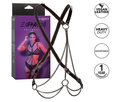 CALEXOTICS - EUPHORIA ARNÉS DE MÚLTIPLES CADENAS PREMIUM