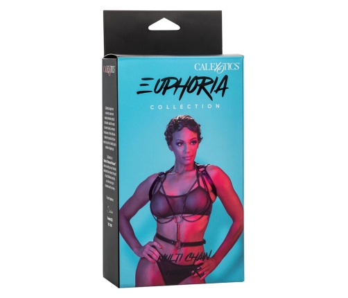 CALEXOTICS - EUPHORIA ARNÉS ESTILO CABESTRO CON MÚLTIPLES CADENAS PREMIUM