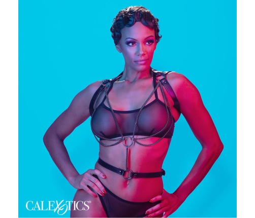 CALEXOTICS - EUPHORIA ARNÉS ESTILO CABESTRO CON MÚLTIPLES CADENAS PREMIUM