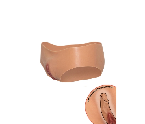 HIDDEN DESIRE - ALTER EGO OPEN VAGINA BRIEF LOW WAIST FLESH