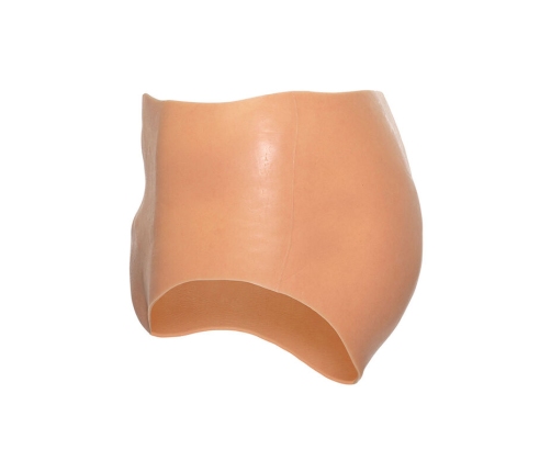 HIDDEN DESIRE - ALTER EGO OPEN VAGINA BRIEF HIGH WAIST FLESH