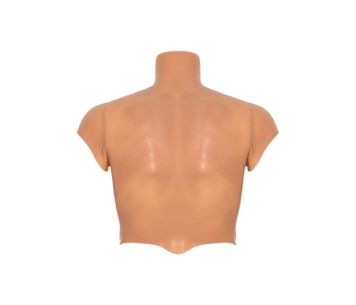 HIDDEN DESIRE - ALTER EGO SILICONE MALE TORSO SHIRT WITH ABS FLESH