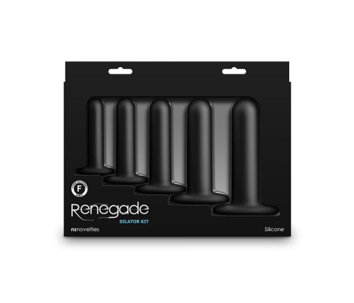 NS NOVELTIES - RENEGADE DILATOR KIT BLACK