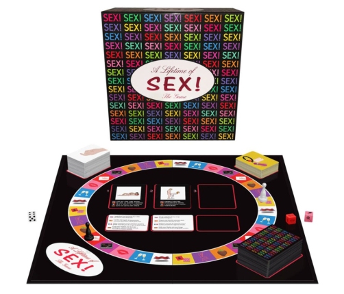 KHEPER GAMES - A LIFETIME OF SEX BOARD GAME