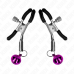 KINK - PURPLE SINGLE BELL NIPPLE CLAMP 6 CM