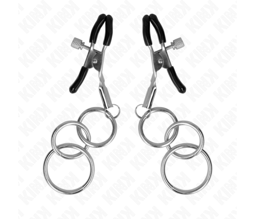 KINK - 3 O-RING NIPPLE CLAMP 6 CM