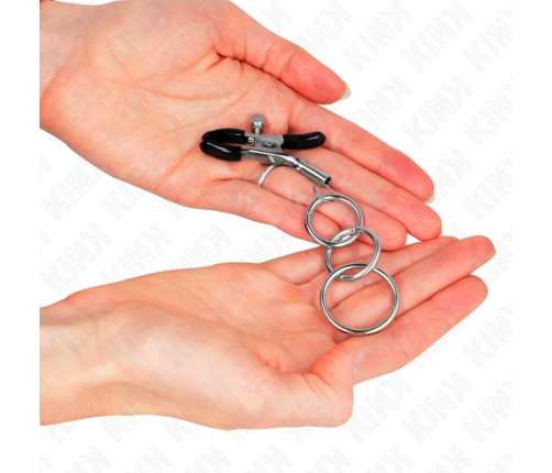 KINK - 3 O-RING NIPPLE CLAMP 6 CM