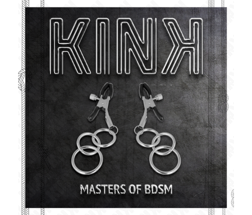 KINK - 3 O-RING NIPPLE CLAMP 6 CM