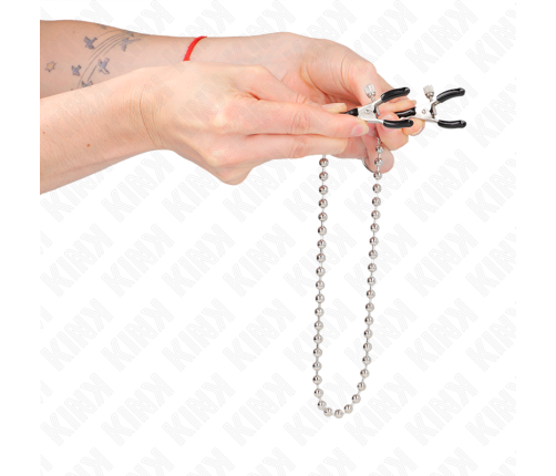 KINK - BEAD CHAIN NIPPLE CLAMPS 30 CM