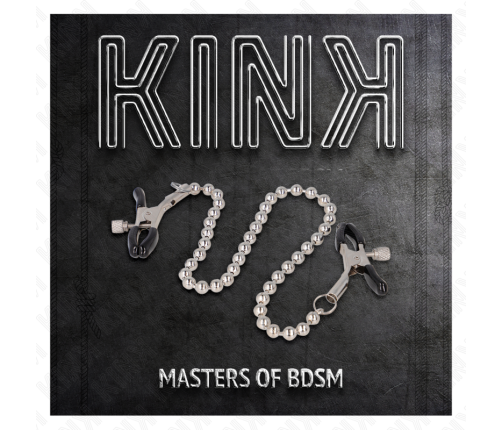 KINK - BEAD CHAIN NIPPLE CLAMPS 30 CM