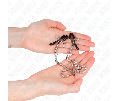 KINK - BEAD CHAIN NIPPLE CLAMPS 30 CM