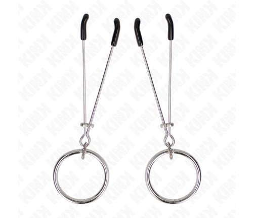 KINK - THIN NIPPLE CLAMPS WITH O-RING 7 CM