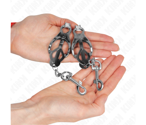 KINK - PINZAS PARA PEZONES ESTILO JAPONÉS CON GANCHOS