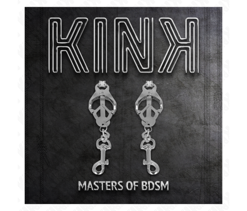 KINK - PINZAS PARA PEZONES ESTILO JAPONÉS CON GANCHOS