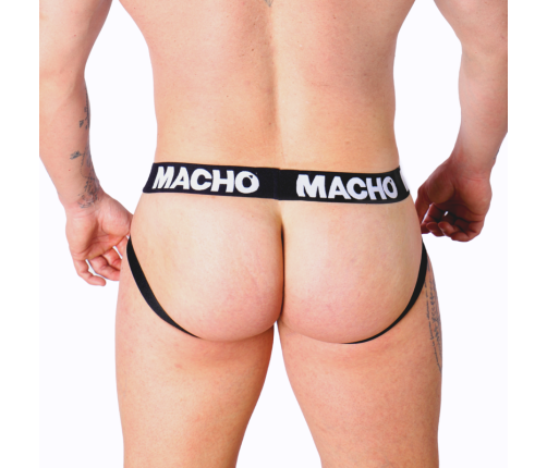 MACHO - MX26X1 JOCK GRID WHITE XL