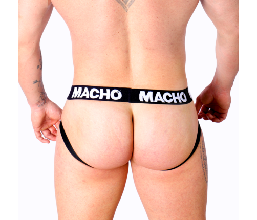 MACHO - MX25NC JOCK BLACK LEATHER M