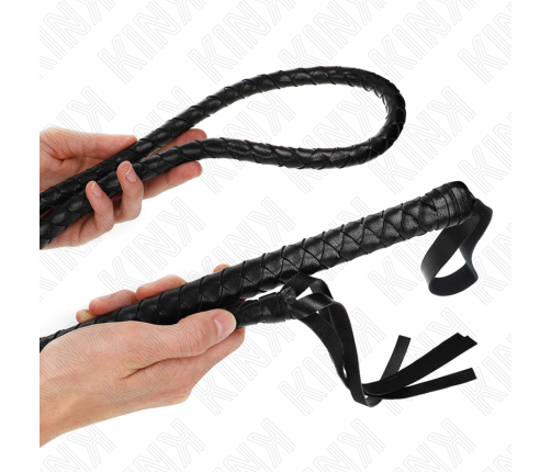 KINK - LONG BLACK SNAKE WHIP 210 CM