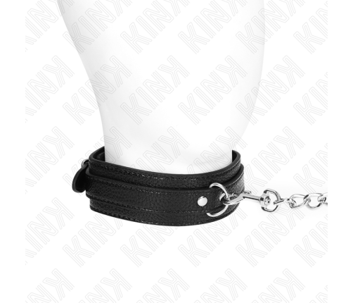KINK - SNAKE PATTERN NECKLACE WITH LEASH 65 CM