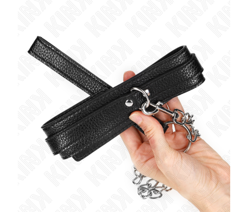 KINK - SNAKE PATTERN NECKLACE WITH LEASH 65 CM