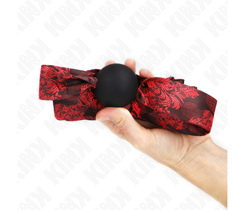 KINK - SCANDAL SILICONE BALL 4.5 CM GAG MODEL 2 146 x 4 CM