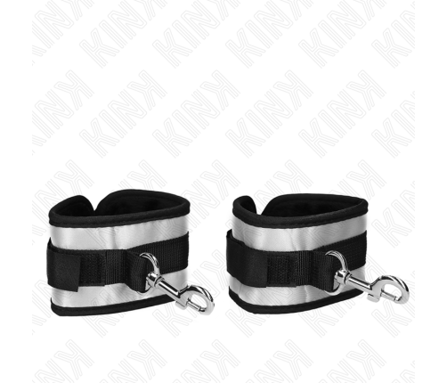 KINK - MUÑEQUERAS NEOPRENO GRISES 23 X 5 CM