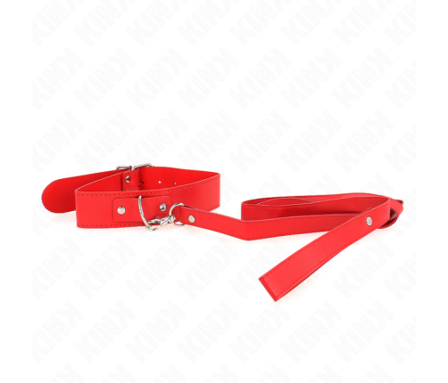 KINK - NECKLACE WITH BELT 116 CM ROJO STRAP ADJUSTABLE 32-50 CM X 8 CM