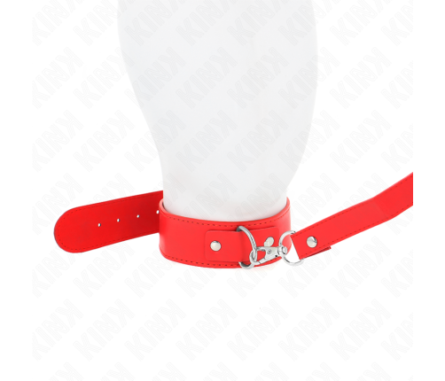 KINK - NECKLACE WITH BELT 116 CM ROJO STRAP ADJUSTABLE 32-50 CM X 8 CM