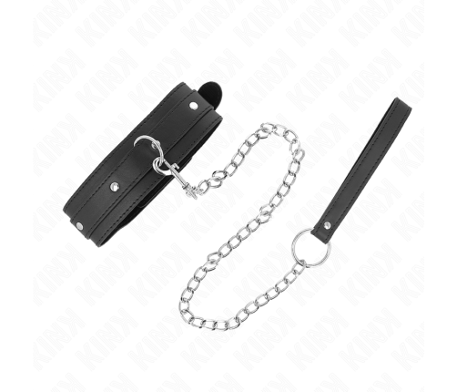 KINK - NECKLACE WITH LEASH 65 CM 1 RING ADJUSTABLE 38-49 CM X 5 CM