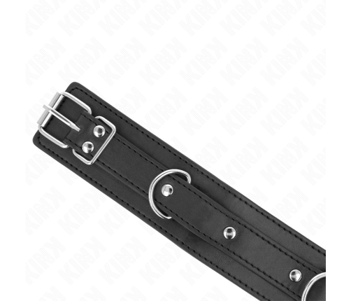 KINK - NECKLACE WITH LEASH 65 CM 3 RING MODEL 1 ADJUSTABLE 38-49 CM X 5 CM