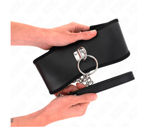 KINK - NECKLACE 65 CM WITH WIDE STRAP ADJUSTABLE 40-55 CM X 10 CM