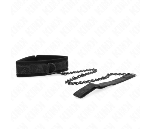 KINK - BASIC MODEL COLLAR WITH LEASH 77 CM MODEL 5 AJUSTABLE 34-54 CM X 5 CM
