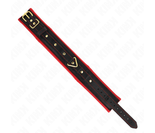 KINK - COLLAR WITH PLAIN FABRIC LEASH ADJUSTABLE 33-48 CM X 5.7 CM