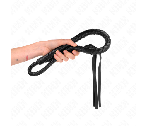 KINK - LONG WHIP WITH BEADS 110 CM