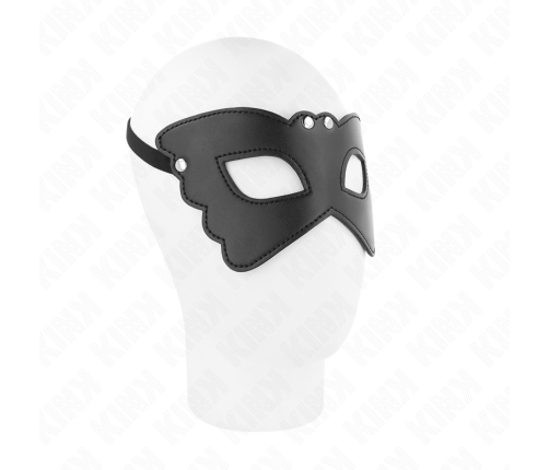 KINK - BUTTERFLY SHAPED LEATHERETTE MASK 20 x 9 CM