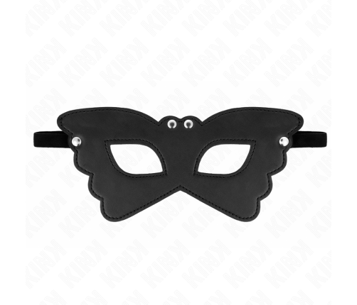 KINK - BUTTERFLY SHAPED LEATHERETTE MASK 20 x 9 CM