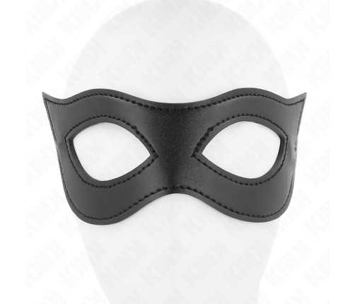 KINK - LEATHERETTE MASK MODEL 2 23 x 7.5 CM