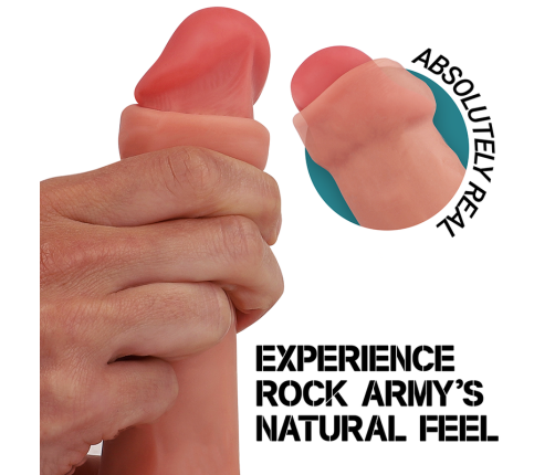 ROCKARMY - LIQUID SILICONE FOX 19 CM -O- 3.2 CM