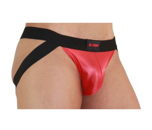 BURN - 010 JOCK RED / BLACK M