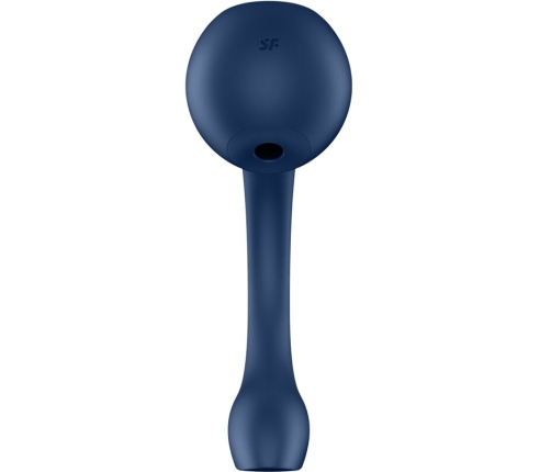 SATISFYER - PRO+ WAVE 4 G-SPOT & AIR PULSE STIMULATOR FREE APP DARK BLUE