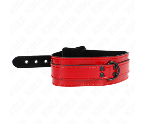 KINK - WINE RED ADJUSTABLE NECKLACE 37.5-49.5 CM X 5 CM