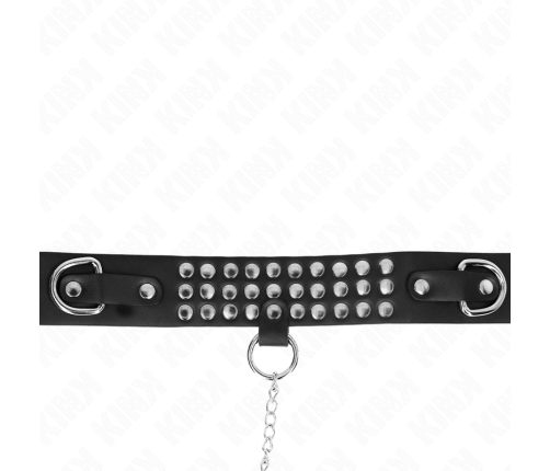 KINK - NECKLACE WITH STRAP 65 CM WITH SHINY ADJUSTABLE 37-42 CM X 5.3 CM